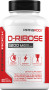 D-Ribose 100% puur, 3200 mg (per portie), 120 Snel afgevende capsules