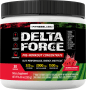 Delta Force Concentré en poudre pré-entraînement (explosion de pastèque), 6.45 oz (183 g) Bouteille