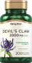 Devils Claw , 2,000 mg (pr. dosering), 200 Kapsler for hurtig frigivelse
