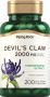Devils Claw , 2,000 mg (par portion), 200 Gélules à libération rapide