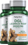 DGL Süßholzwurzel Mega Potency (Deglycyrrhizinated), 2000 mg, 120 Kapseln, 2  Flaschen