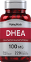 DHEA , 100 mg, 220 Cápsulas de liberación rápida