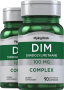 Complexe de Diindolylméthane (DIM) , 100 mg, 90 Gélules à libération rapide, 2  Bouteilles