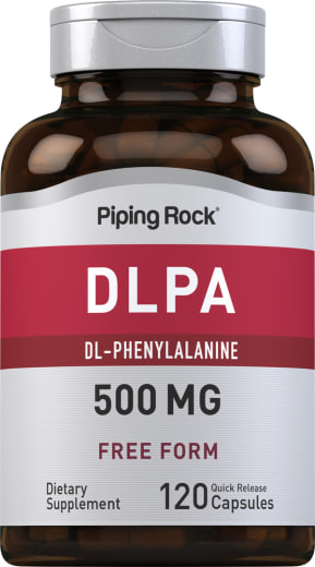 DL-Fenilalanina (DLPA), 500 mg, 120 Cápsulas de liberación rápida