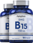 DMG (B-15), 150 mg, 180 Vegetarian Tablets, 2  Bottles