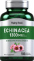 Échinacée, 1300 mg (par portion), 180 Gélules végétales