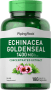 Racines d'Echinacée et d'Hydraste du Canada, 1400 mg (par portion), 180 Gélules végétales