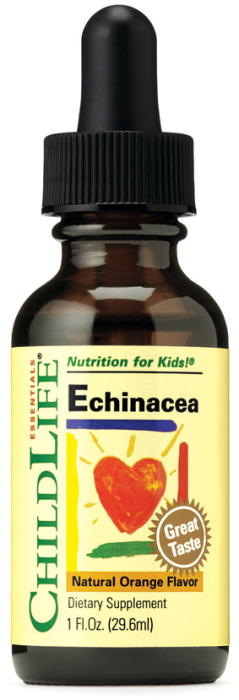 Echinacea Liquid Extract - Natural Orange Flavor (Children's  Formula), 1 fl oz (29.6 mL) Dropper Bottle
