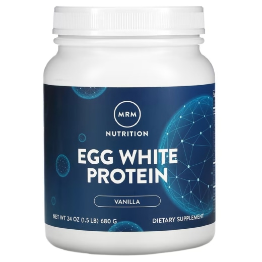 Eggehviteprotein (vanilje), 24 oz (1.5 lb) Flaske