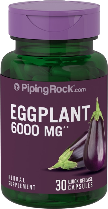 Eggplant Extract, 6000 mg, 30 Quick Release Capsules