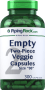 Empty Veggie Capsules "00", 300 แคปซูลแบบปล่อยตัวยาเร็ว