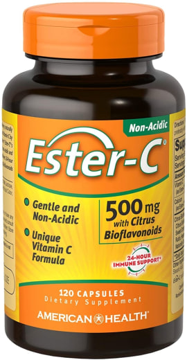 Ester-C met citrus-bioflavonoïden, 500 mg, 120 Capsules