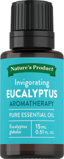 Esenciálny olej Eukalyptus , 1/2 fl oz (15 mL) Fľaša na kvapkadlo