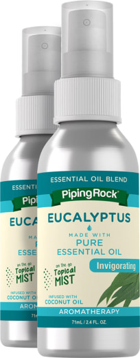 Eucalyptus Spray, 2.4 fl oz (71 mL) Spray Bottle, 2  Spray Bottles
