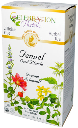 Fennel Seed Blonde Tea, 24 Tea Bags