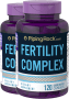 Mistura de fertilidade, 120 Cápsulas de Rápida Absorção, 2  Frascos