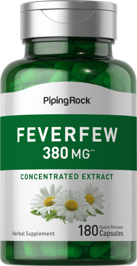 Feverfew, 380 mg, 180 แคปซูลแบบปล่อยตัวยาเร็ว