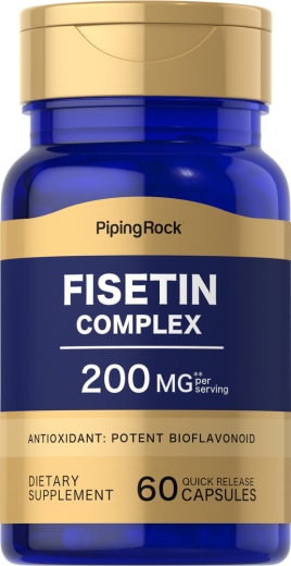 Complejo de Fisetina, 200 mg (por porción), 60 Cápsulas de liberación rápida