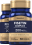 Fisetin-Komplex, 200 mg (pro Portion), 60 Kapseln mit schneller Freisetzung, 2  Flaschen