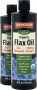 Flax Oil with Lignans Liquid (Organic), 16 fl oz (473 mL) Bottle, 2  Bottles