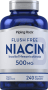 Trocken einnehmbares Niacin , 500 mg, 240 Kapseln mit schneller Freisetzung