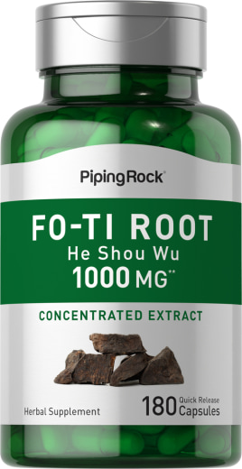 Fo-Ti Root He-Shou-Wu, 1000 mg, 180 Quick Release Capsules