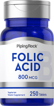 Folic Acid, 800 mcg, 250 Tablets