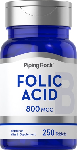 Acide Folique, 800 mcg, 250 Comprimés