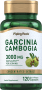 Garcinia Cambogia Plus Krompicolinat, 3000 mg (pr. dosering), 120 Kapsler for hurtig frigivelse