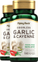 Garlic 1000 mg & Cayenne 150 mg, 180 Quick Release Softgels, 2  Bottles