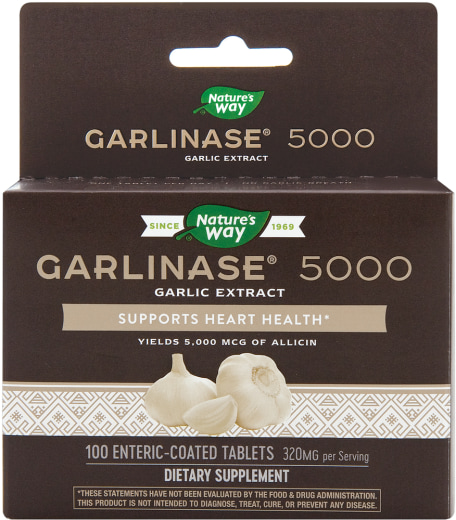 Garlinase 5000 마늘 추출물, 100 CU