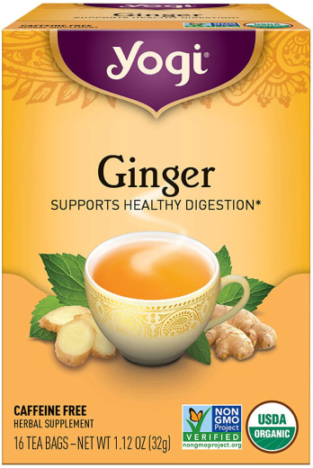 Thé au gingembre organique (Biologique), 16 Sachets de thé