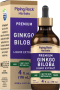 Flydende Ginkgo Biloba-ekstrakt - alkoholfri, 4 fl oz (118 mL) Pipetteflaske