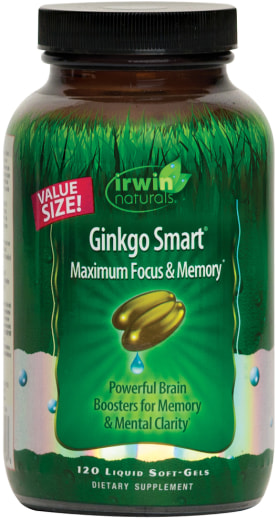 Ginkgo Smart , 120 Cápsulas gelatinosas