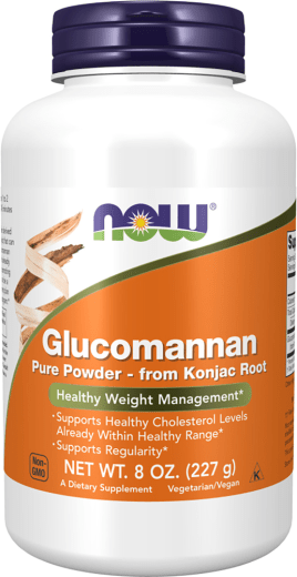 Reines Glucomannan-Pulver, 8 oz (227 g) Flasche