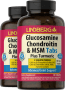 Tablet Glukosamina Kondroitin & MSM Berserta Kunyit, 180 Tablet, 2  Botol