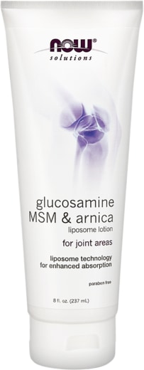 Glucosamin, MSM & Arnika-Liposomlotion, 8 oz Röhrchen