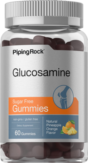 Glukosamin (naturlig ananas og appelsin), 60 Gummifigurer