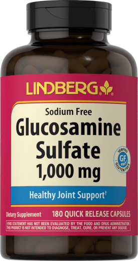 Sulfat Glukosamina, 1,000 mg, 180 Kapsul Lepas Cepat