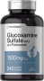 Glucosamine Sulfate with Potassium, 1500 mg (per serving), 240 Coated Caplets