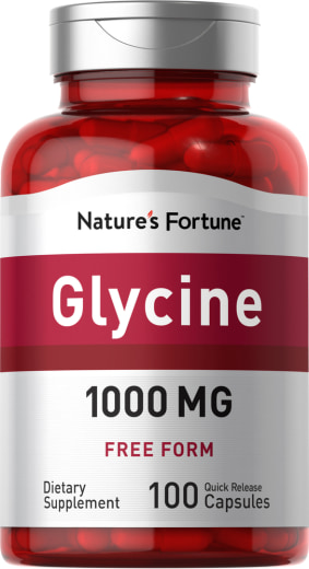 Glisin , 1000 mg, 100 Hızlı Yayılan Kapsüller
