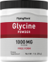 Poudre de glycine (100 % pure), 1 lb (454 g) Bouteille
