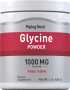 Glicyna w proszku (100% czystości), 1000 mg (na porcję), 1 lb (454 g) Butelka