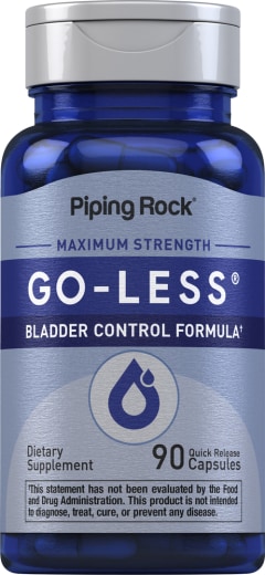 Go-Less – Kontroll av urinblåsan (maximal styrka), 90 Snabbverkande kapslar