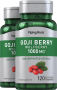Goji-Beeren (Bocksdorn) , 1000 mg, 120 Kapseln mit schneller Freisetzung, 2  Flaschen