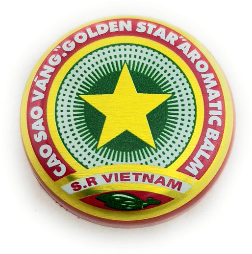 Bálsamo Golden Star, 3 g (0.11 oz) Contenedor