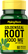 Goldenseal Root, 1000 mg (per serving), 60 Quick Release Capsules