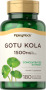Gotu Kola , 1500 mg (adagonként), 180 Gyorsan oldódó kapszula