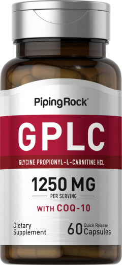 GPLC GlycoCarn Propionil-L-Karnitina HCl dengan CoQ10, 60 Kapsul Lepas Cepat
