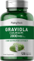 Graviola Stachelannone, 2000 mg (pro Portion), 120 Kapseln mit schneller Freisetzung